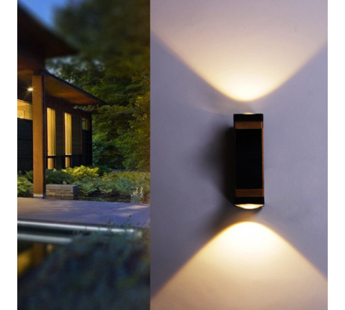 Накладной светильник 86811-9.2-002TL COB2*3W BK GD