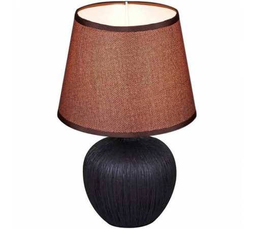 Настольная лампа декоративная Reluce темно-коричневая 98570-0.7-01 dark brown
