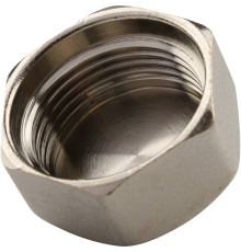 Заглушка TIEMME никелированная 1 ВР резьбовая 1500247