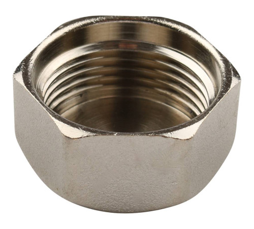 Заглушка TIEMME никелированная 1 ВР резьбовая 1500247