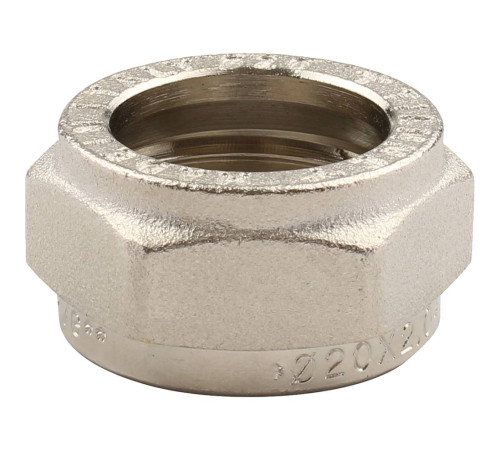 Угольник винтовой TIEMME 20х2.0х3/4 ВР для металлопластиковых труб 1600023