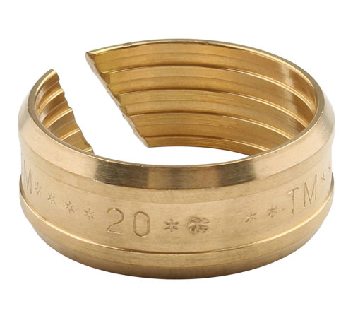 Угольник винтовой TIEMME 20х2.0х3/4 ВР для металлопластиковых труб 1600023