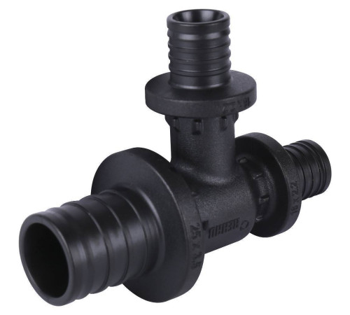 Тройник REHAU RAUTITAN PX 25-16-16 с уменьшенным боковым и торцевым проходом 11600821001