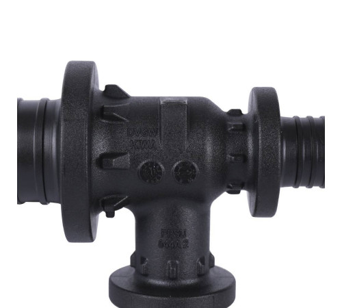 Тройник REHAU RAUTITAN PX 25-16-16 с уменьшенным боковым и торцевым проходом 11600821001