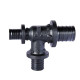 Тройник REHAU RAUTITAN PX 25-20-16 с уменьшенным боковым и торцевым проходом 11600841001