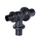 Тройник REHAU RAUTITAN PX 25-20-16 с уменьшенным боковым и торцевым проходом 11600841001
