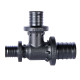 Тройник REHAU RAUTITAN PX 25-20-16 с уменьшенным боковым и торцевым проходом 11600841001