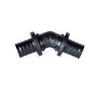 Угольник REHAU RAUTITAN PX 45° 25 мм 11600531001