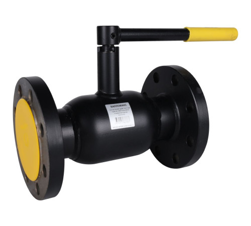 Кран шаровой стальной BROEN Ballomax фланцевый DN 65 PN 16 с рукояткой 55555