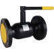 Кран шаровой стальной BROEN Ballomax фланцевый DN 65 PN 16 с рукояткой 55555