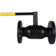 Кран шаровой стальной BROEN Ballomax фланцевый DN 65 PN 16 с рукояткой 55555