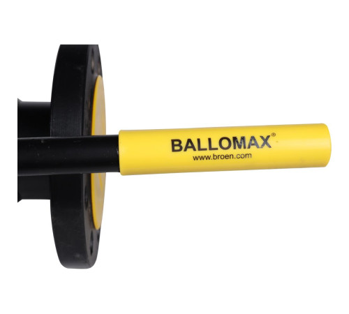 Кран шаровой стальной BROEN Ballomax фланцевый DN 65 PN 16 с рукояткой 55555