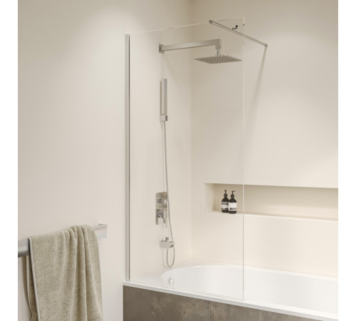 Шторка на ванну RGW Screens SC-051 700х1500 мм стекло прозрачное 351105107-11