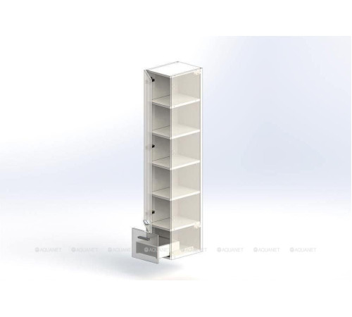 Шкаф-пенал Aquanet Верона 30 L белый 00187781