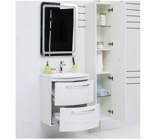 Пенал De Aqua Тока 1s R белый 1700х300 мм 00167335