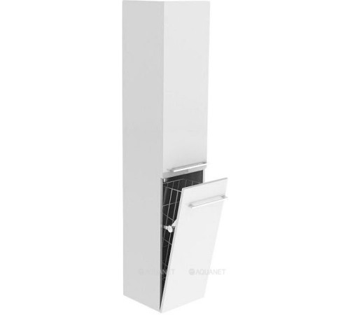 Пенал De Aqua Тока 1s R с бельевой корзиной белый 1700х300 мм 00167382