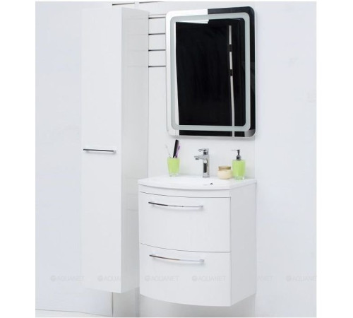 Пенал De Aqua Тока 1 L белый 1760х350 мм 00167224