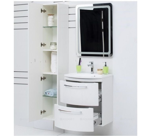 Пенал De Aqua Тока 1 L белый 1760х350 мм 00167224