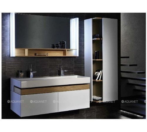 Шкаф-пенал подвесной Jacob Delafon Terrace 500x350x1500 мм петли справа белый EB1179D-G1C