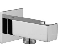 Водорозетка 1/2 с держателем Paffoni QUADRO metal хром ZSUP032CR