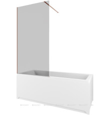 Шторка на борт ванны Allen Brau Infinity 3 800 мм тонированное стекло 3.21066.60.T