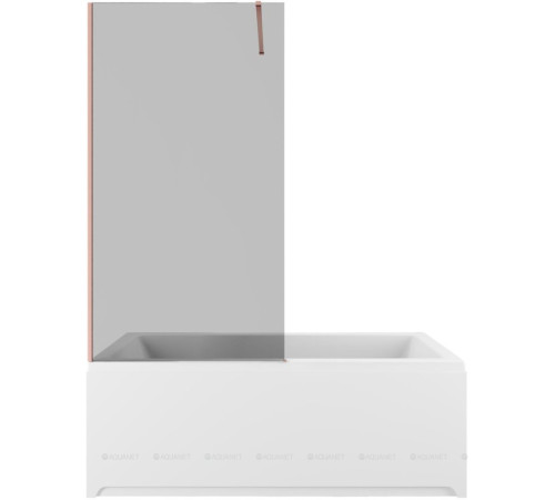 Шторка на борт ванны Allen Brau Infinity 3 800 мм тонированное стекло 3.21066.60.T