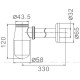 Сифон для раковины Haiba HB80 хром HB80