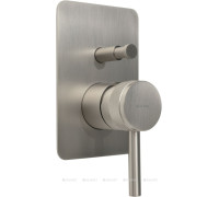 Смеситель встраиваемый для душа Allen Brau Priority 2 выхода Easy box никель 5.31011-BN