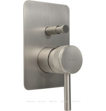 Смеситель встраиваемый для душа Allen Brau Priority 2 выхода Easy box никель 5.31011-BN