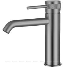 Смеситель для раковины Allen Brau Priority 3.0 излив 125 мм браш. графит 5.31A01-MG