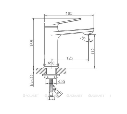 Смеситель для раковины Haiba HB10572 HB10572