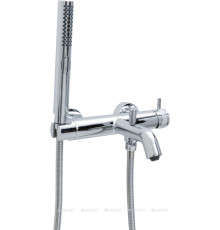 Смеситель для ванны Allen Brau Priority с изливом и душевым набором хром 5.31D10-00