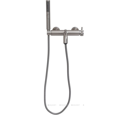 Смеситель для ванны Allen Brau Priority с изливом и душевым набором никель браш 5.31D10-BN