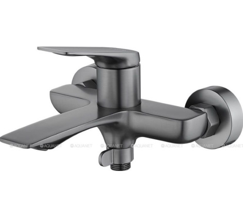 Смеситель для ванны Haiba с коротким изливом оружейная сталь HB60816-3