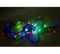 Гирлянда нить Sneha A-001A 100 LED 10 м мультиколор A-001A LED MIX