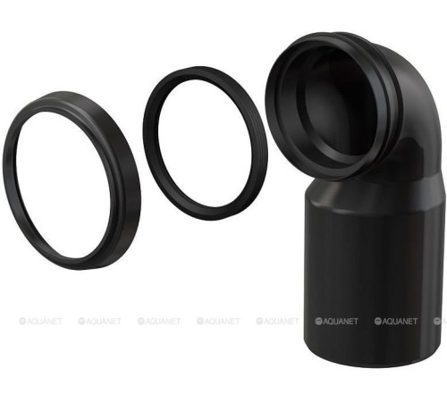 Колено стока AlcaPlast комплект 90/110 мм M906