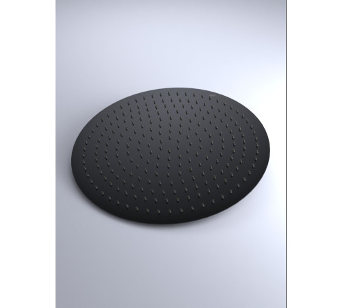 Верхний душ RGW SP-81B круглый 400 мм черный 21148140-04