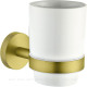 Стакан Allen Brau PRIORITY керамика латунь белый брашированное золото 6.31002-GB