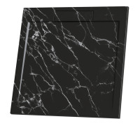 Душевой поддон RGW STL MB 900x900 мм черный мрамор 52211099-14