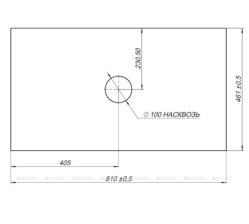 Столешница Allen Brau Reality 81 см графит структура 1.32023.GR-S