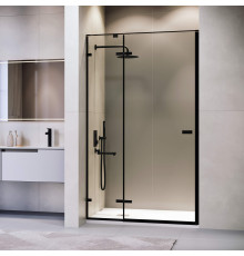 Душевая дверь RGW SV-004B 1600 мм стекло 8 мм прозрачное черный профиль 353200416-14