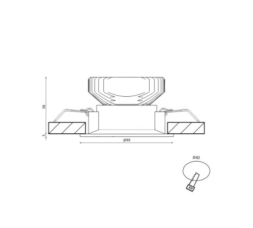Корпус на 1 пост SWG PRO COMBO COMBO-43-WH