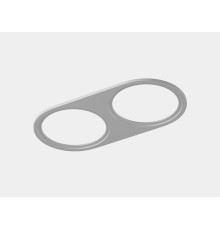 Рамка на 2 светильника SWG PRO COMBO COMBO-4R2-WH