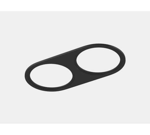 Рамка на 2 светильника SWG PRO COMBO COMBO-4R2-BL