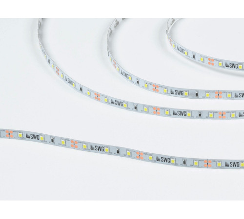 Светодиодная лента SWG SWG260-12-4.8-W-M 4.8 Вт/м 12V IP20 6000K 00-00007261