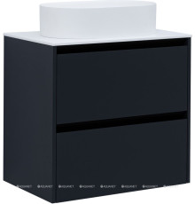 Тумба Allen Brau Activity 70 см антрацит матовый черный браш 1.34003.AM