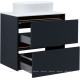 Тумба Allen Brau Activity 70 см антрацит матовый черный браш 1.34003.AM