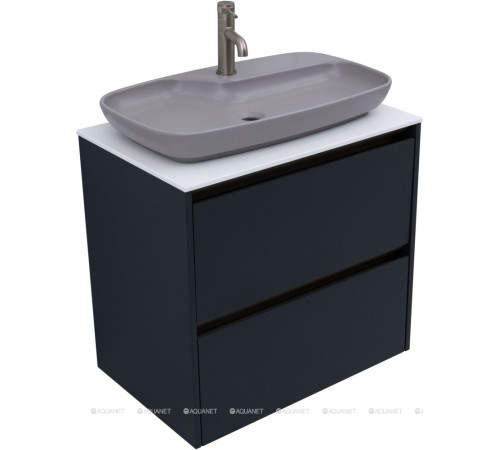 Тумба под раковину Allen Brau ACTIVITY 70 антрацит матовый/олива браш 1.34011.AM