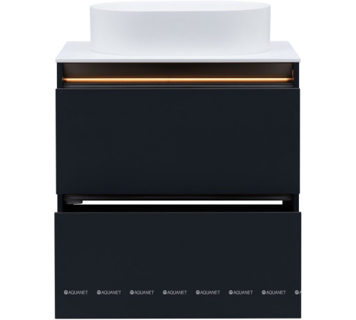 Тумба под раковину Allen Brau ACTIVITY 70 антрацит матовый/олива браш 1.34011.AM