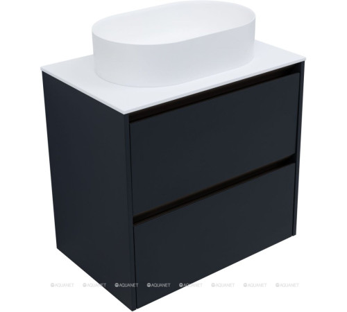 Тумба под раковину Allen Brau ACTIVITY 70 антрацит матовый/олива браш 1.34011.AM